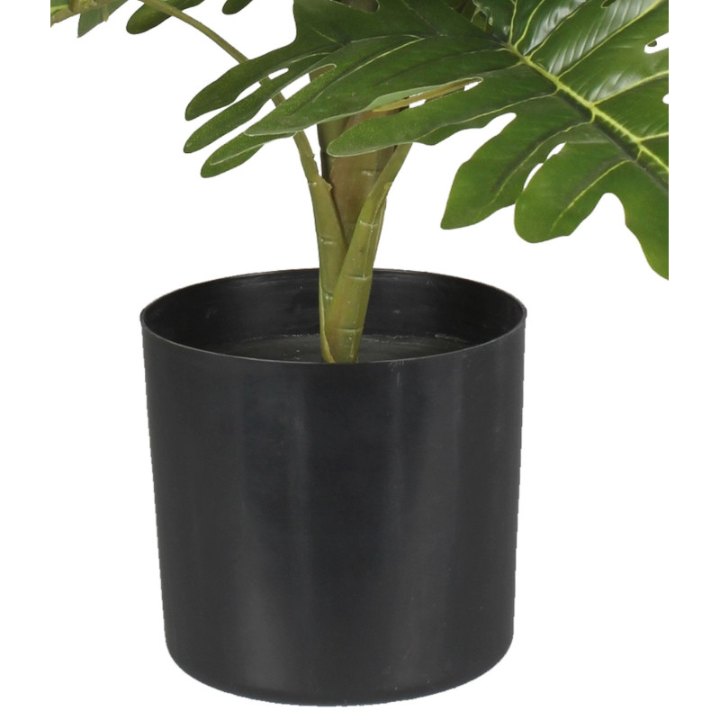 Sztuczna roślina Filodendron 55 cm jak prawdziwa - 5903754806384