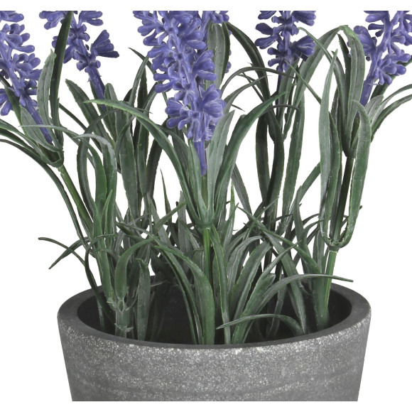 Sztuczna roślina Lawenda 21 cm jak prawdziwa - 5903754801686