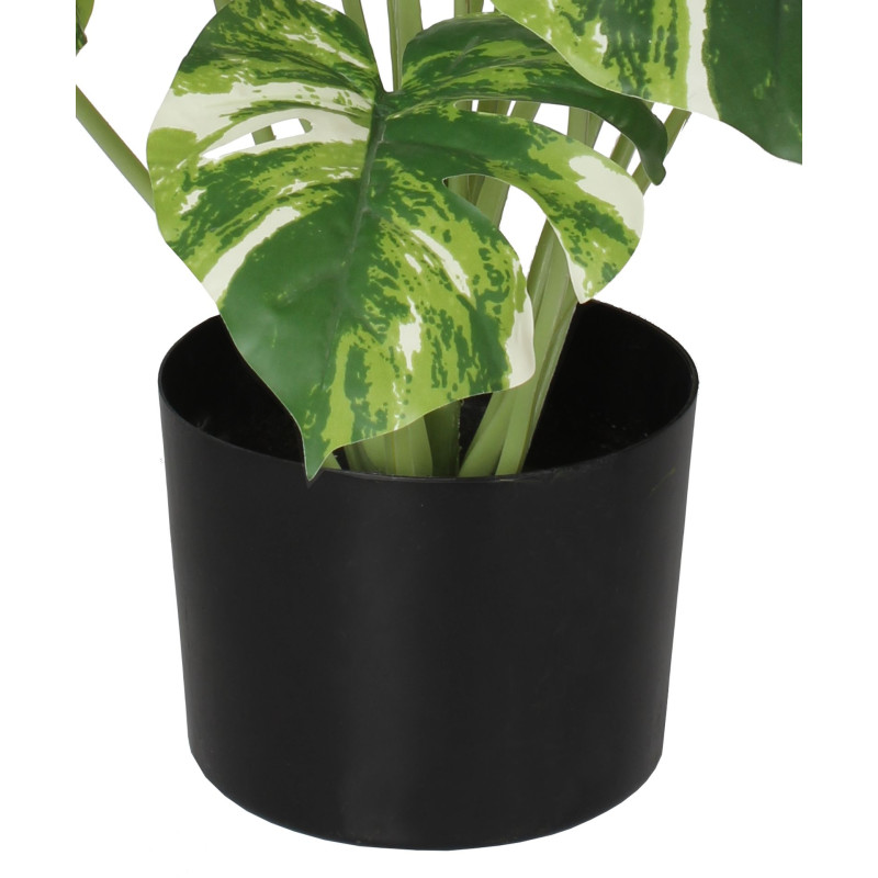 Sztucz. roślina w doniczce MONSTERA VARIEGATA-45cm - 5903754813221