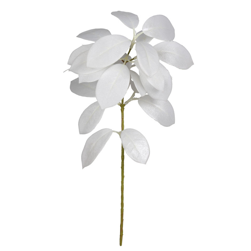 Sztuczna roślina GAŁĄZKA PERŁA-37cm- kol.biały - 5903754812286