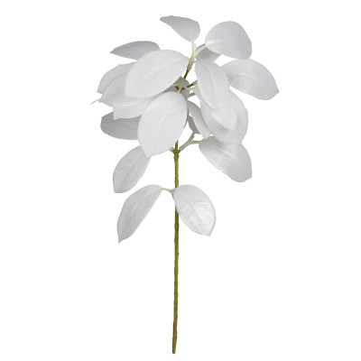 Sztuczna roślina GAŁĄZKA PERŁA-37cm- kol.biały - 5903754812286