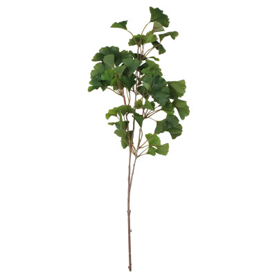 Ginkgo sztuczny liść gałązka 80 cm - 5903754809248