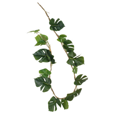 Sztuczne pnącze Monstera 180 cm zielona ściana - 5903754809163