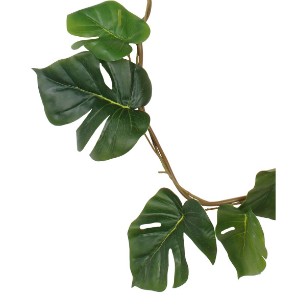 Sztuczne pnącze Monstera 180 cm zielona ściana - 5903754809163