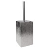 Szczotka do WC FLOSS, 9, 5x9, 5x40 cm, kolor srebrn - 5908262416339