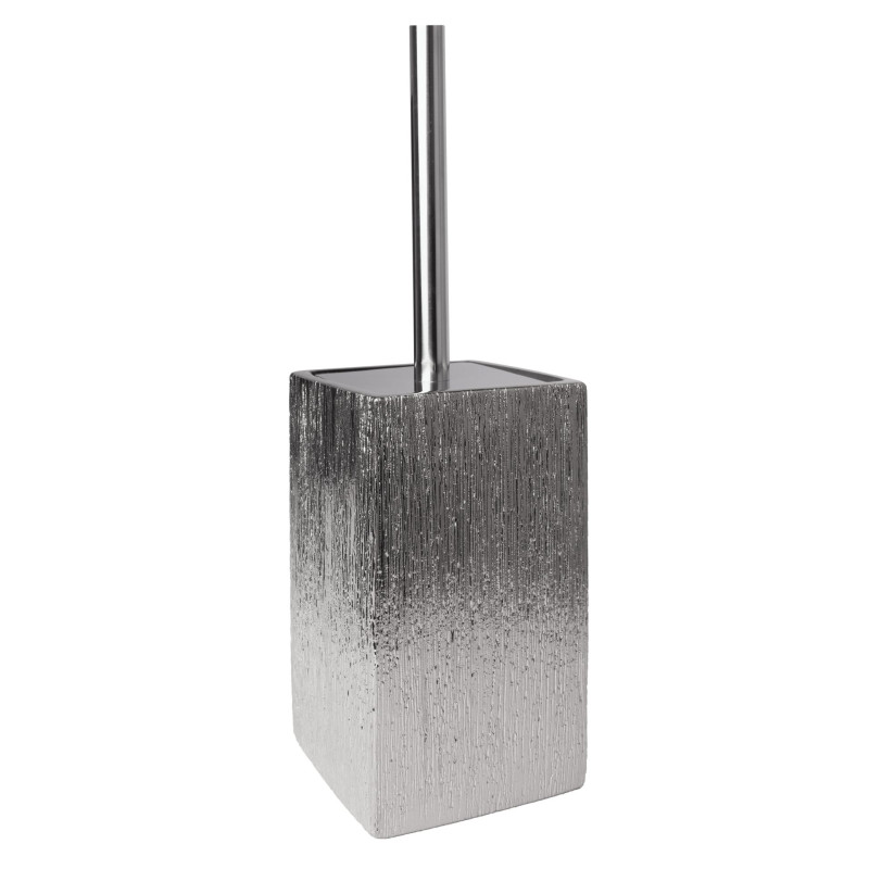 Szczotka do WC FLOSS, 9, 5x9, 5x40 cm, kolor srebrn - 5908262416339