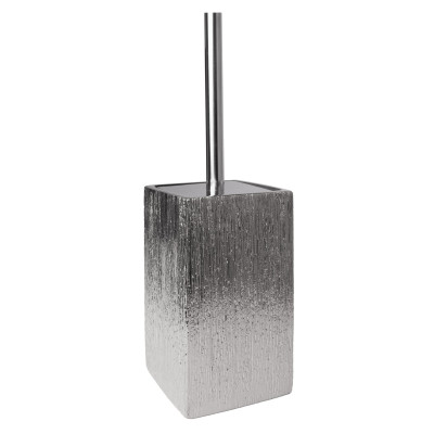 Szczotka do WC FLOSS, 9, 5x9, 5x40 cm, kolor srebrn - 5908262416339
