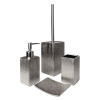 Szczotka do WC FLOSS, 9, 5x9, 5x40 cm, kolor srebrn - 5908262416339