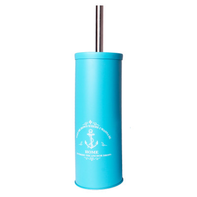 Szczotka do WC HOME, 9, 5x38 cm, kolor niebieski - 5908262491329