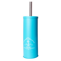 Szczotka do WC HOME, 9, 5x38 cm, kolor niebieski - 5908262491329