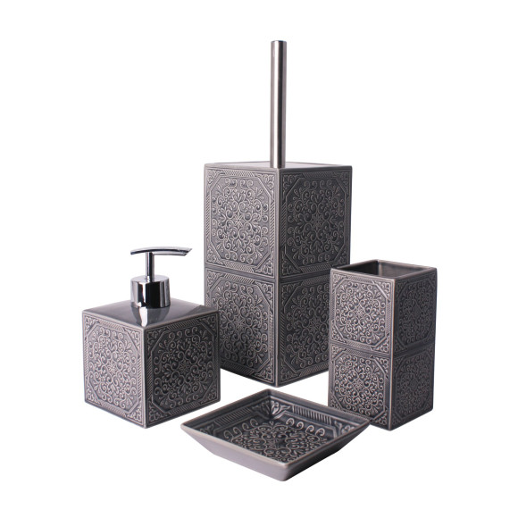 Dozownik MAUR, 8, 5x8, 5x14 cm, kolor szary - 5908262470263