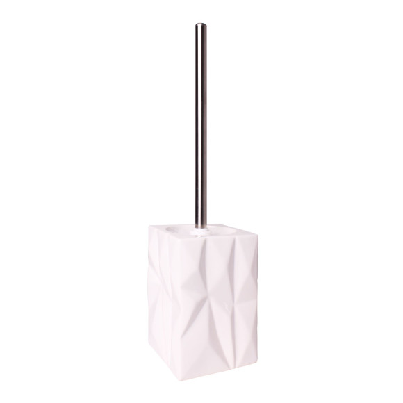 Szczotka do WC ORIGAMI, 10, 5x10, 5x40, 5 cm, kolor kremowy - 5908262493132