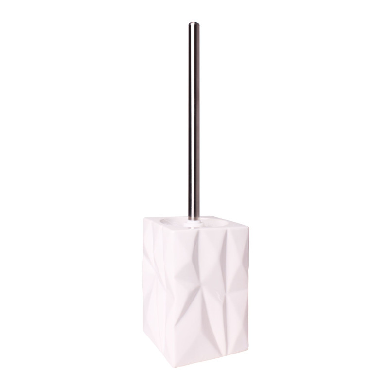 Szczotka do WC ORIGAMI, 10, 5x10, 5x40, 5 cm, kolor kremowy - 5908262493132