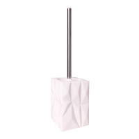 Szczotka do WC ORIGAMI, 10, 5x10, 5x40, 5 cm, kolor kremowy - 5908262493132