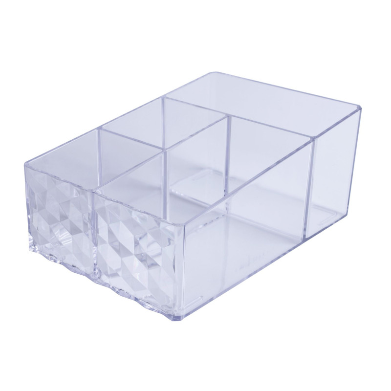 Organizer COLETTE, rozmiar 14x20x8, 8cm, przezroczyst - 5908262421401