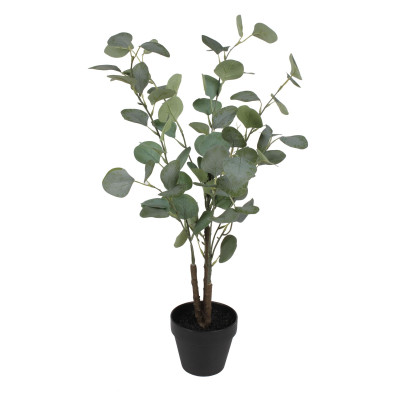 Sztuczna roślina Eukaliptus 65 cm jak prawdziwa - 5903754804588