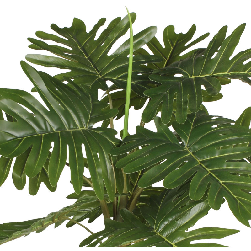 Sztuczna roślina Filodendron 55 cm jak prawdziwa - 5903754806384