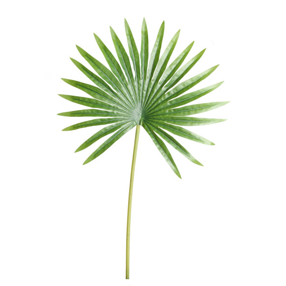 Sztuczny LIŚĆ LEWISTONA - 50 cm - zielony - 5908262412256