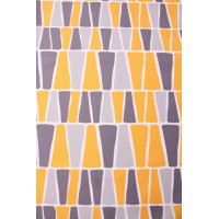 Tkolor druk SOLEIL DRUK szer 160 cm, kolor szaro - żółty - 5908262488725