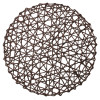 Podkładka CARTA średnica 38 cm, kolor brązowy - 5908262450630