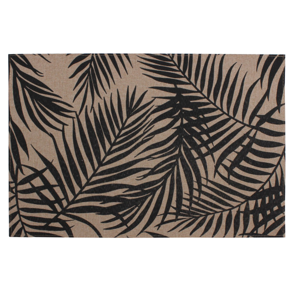 Podkładka DATTILO 45x30cm, czarne liście - 5908262441324