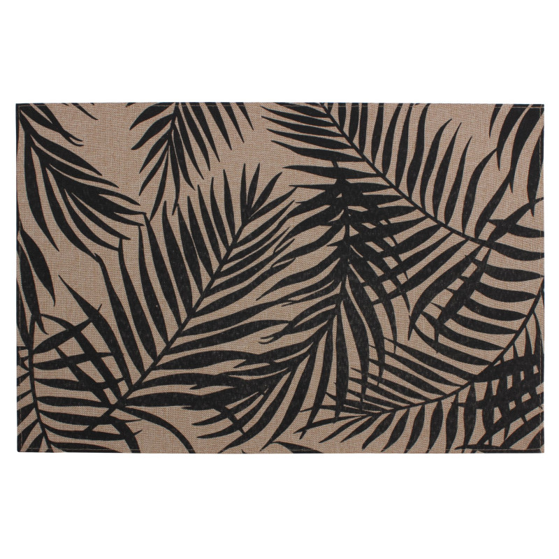 Podkładka DATTILO 45x30cm, czarne liście - 5908262441324