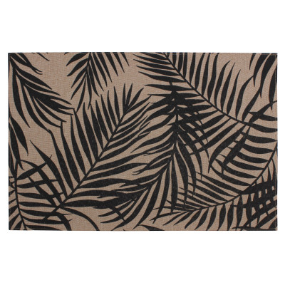 Podkładka DATTILO 45x30cm, czarne liście - 5908262441324