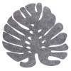 Podkładka stołowa Liść filc szary urban jungle - 5908262432445