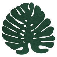 Podkładka stołowa Liść filc zielony urban jungle - 5908262432476
