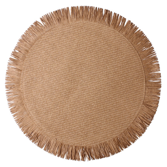 Podkładka na stół JOSE beż styl boho papier rozmiar 38 cm - 5903754823060