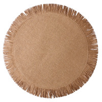 Podkładka na stół JOSE beż styl boho papier rozmiar 38 cm - 5903754823060