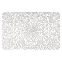 Podkładka LACE, 45x30 cm, kol. biały - 5908262400659