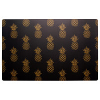 Podkładka ANANAS, 43, 5x28, 2 cm, kolor czarno - złoty - 5908262437938