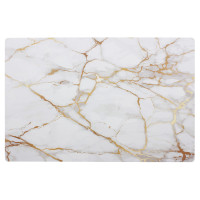Podkładka CALCITE,43x28cm-marmur złoty - 5908262414366