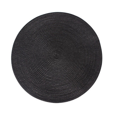 podkładka SPLOT, średnica 38 cm, kolor czarny - 5908262481924