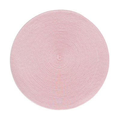 Podkładka SPLOT, śr. 38 cm, kol.pudrowy róż - 5908262408976