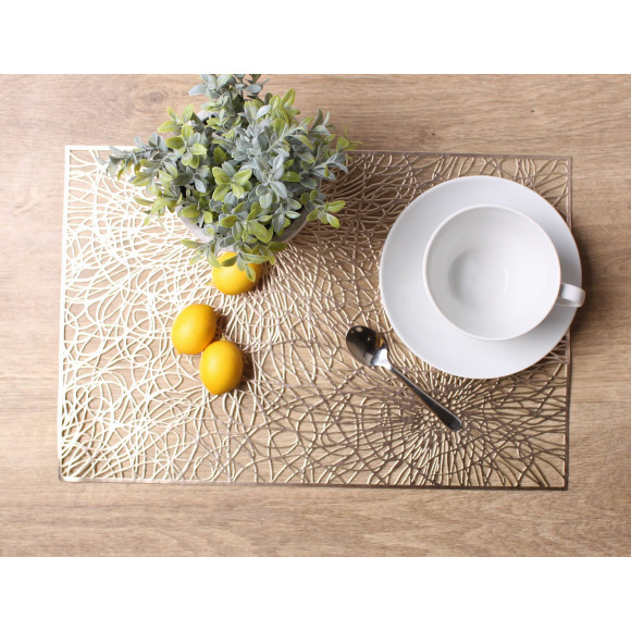 Podkładka BLATT,45x30cm, kol. czarny - 5903754810299
