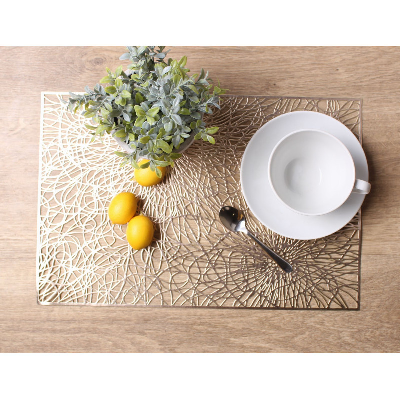 Podkładka BLATT,45x30cm, kol. czarny - 5903754810299