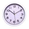 Zegar ścienny Bazo nowoczesny biały 30 cm - 5908262484277