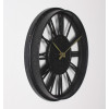 Zegar ścienny Erato śr. 30 cm czarny - 5903754817007