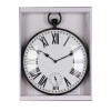 Zegar ścienny OLDIE kolor czarny, 30x33x4cm  - mechanizm cichy  - 5908262425072