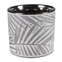 Osłonka SOREN ceramiczna, 12, 5x12, 5x12cm, SZARA - 5908262446404