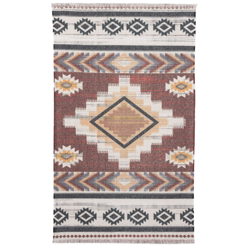 Dywan drukowany ALFO,natura 50x80cm, wielokolorowy bawełna - 5903754830389