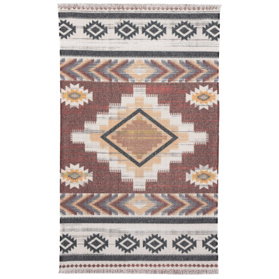 Dywan drukowany ALFO,natura 50x80cm, wielokolorowy bawełna - 5903754830389