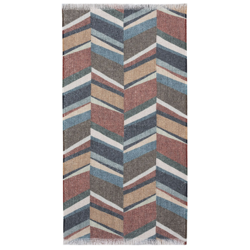 Dywan drukowany LOCO,natura 50x80cm, wielokolorowy bawełna - 5903754830341