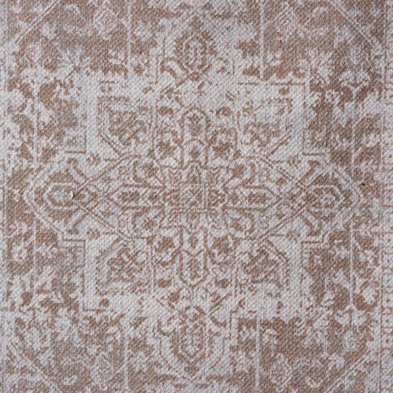 Dywan drukowany VILA natura 50x80cm, szaro-beżowy bawełna - 5903754830358