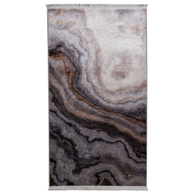 Dywan drukowany AGAT, petra 80x140cm, kol.szary - 5903754821561