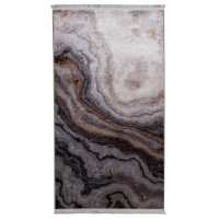 Dywan drukowany AGAT, petra 80x140cm, kol.szary - 5903754821561