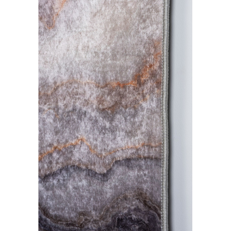 Dywan drukowany AGAT, petra 80x140cm, kol.szary - 5903754821561