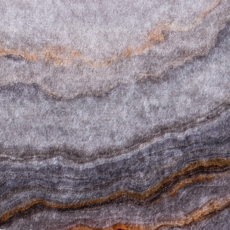 Dywan drukowany AGAT, petra 80x140cm, kol.szary - 5903754821561